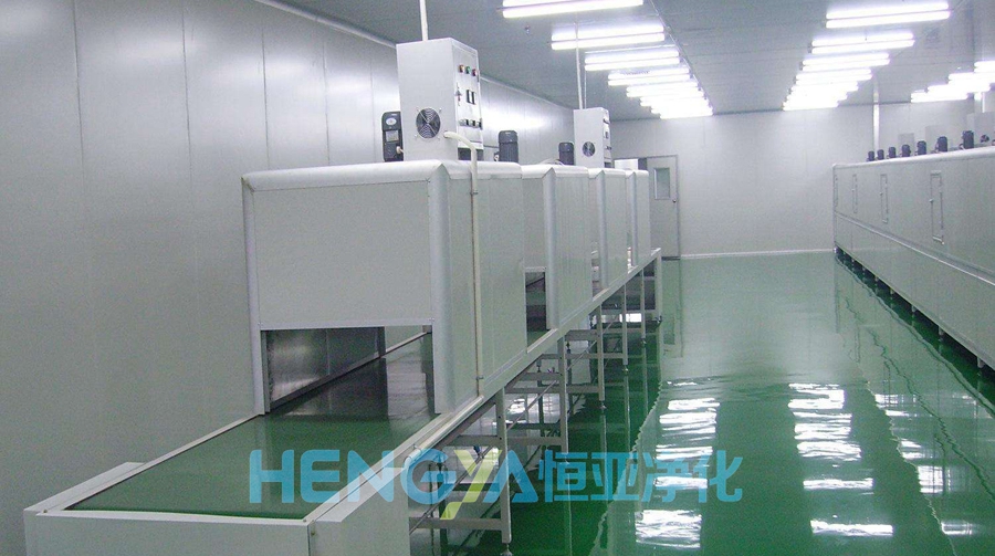 电子科技生产净化车间改造效果